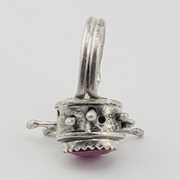 SOLD" BUT CAN MAKE IT IN UR SIZE PINK SAPPHIRE RING HANDMADE IN STERLING SILVER - Picture 5 of 6